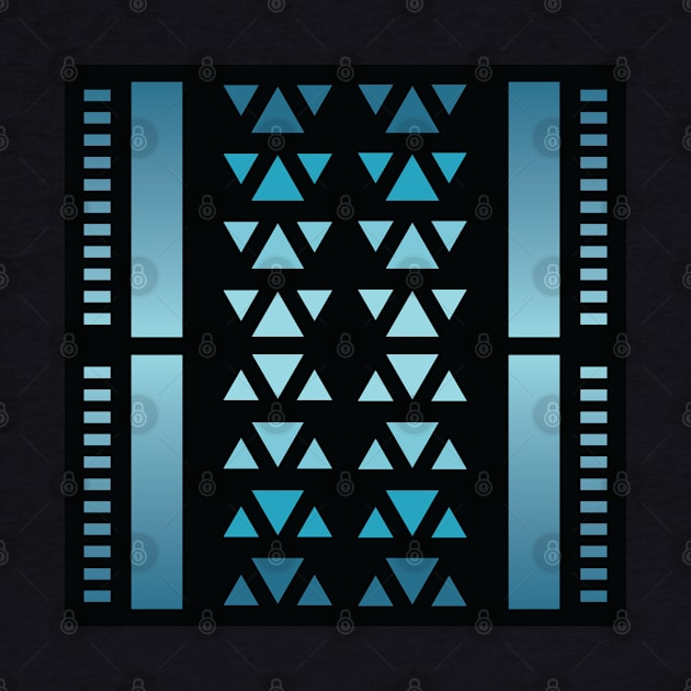 “Dimensional Species (3)” - V.3 Blue - (Geometric Art) (Dimensions) - Doc Labs by Doc Labs